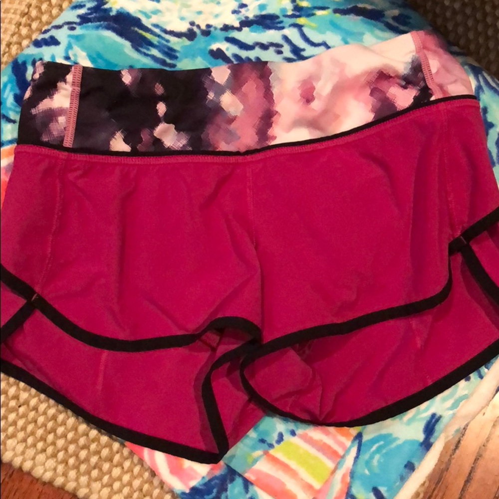 EUC Lululemon Speed Short